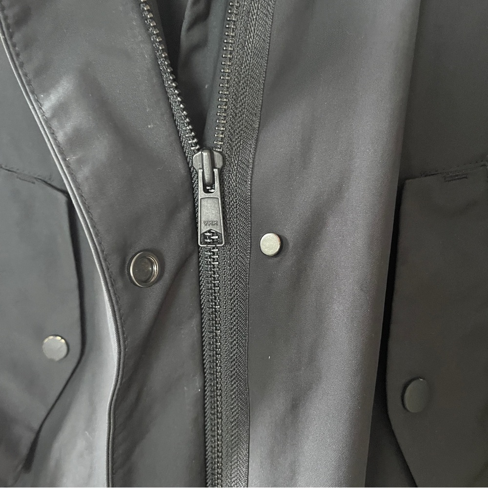 Everlane Black Outerwear Parka XS - Picture 5 of 7